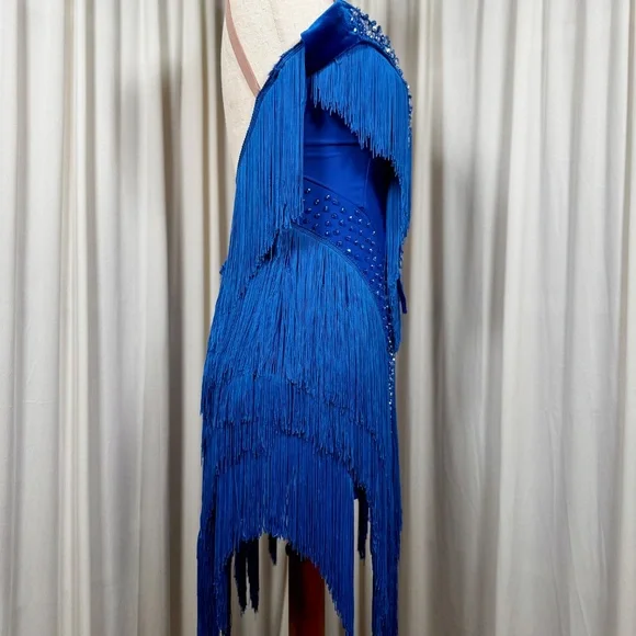 Ballroom Latin Salsa Dress - Picture 4 of 7